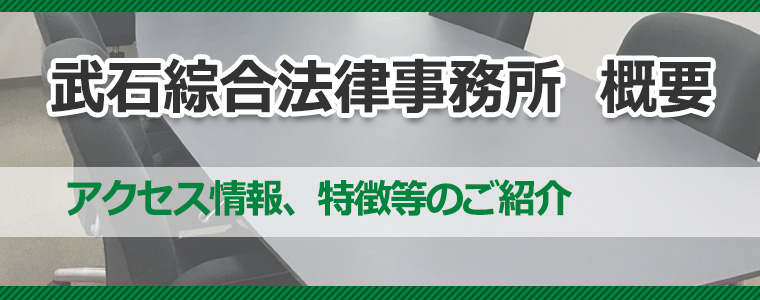 武石綜合法律事務所 概要イメージ
