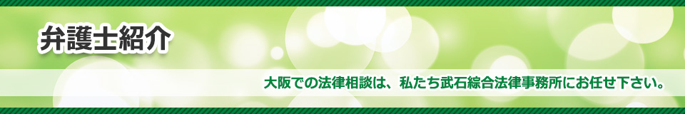 武石綜合法律事務所 弁護士紹介イメージ